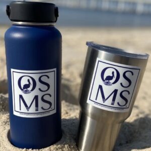 Ocean Springs, MS OSMS Logo Stickers